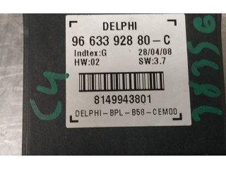 Блок управления 9663392880C Citroen C4 I