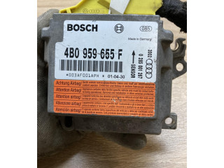 Блок подушек безопасности 4B0959655F, 0285001267 Audi A3 S3 8L