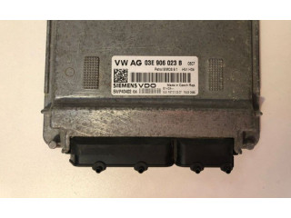 Блок управления двигателя 03E906023B Skoda Fabia Mk2 (5J)