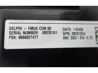 Блок управления климат-контролем 9666027477   Citroen DS4