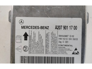 Блок управления надувных подушек A2079011700, 5WK43967 Mercedes-Benz E C207 W207