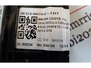 Блок управления климат-контролем 61.31934111502, 61.319341115-02   Mini One - Cooper F56 F55
