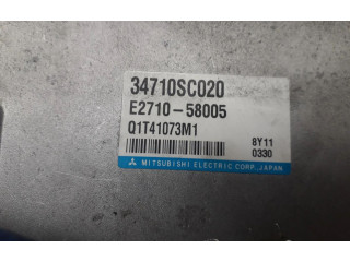 Блок управления двигателем Блок управления 34710SC020   Subaru Forester SH