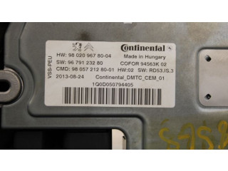 Блок управления 9679123280, 980209678004 Citroen Berlingo