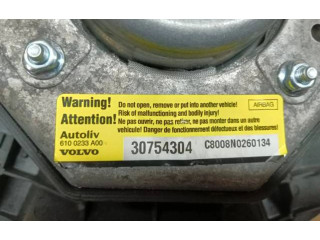 Подушка безопасности водителя 30754304, 6100233A00 Volvo XC90