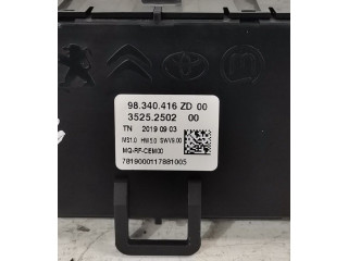 Блок управления климат-контролем 98340416ZD   Peugeot Partner III