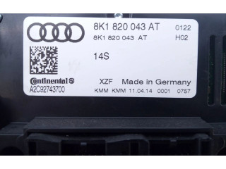 Блок управления климат-контролем 8K1820043AT Audi A5 Sportback 8TA