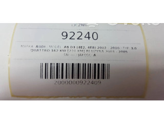 Přístrojová deska Audi A8 S8 D3 4E 2004 4E0920931C