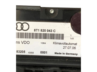 Блок управления кондиционера воздуха / климата/ печки (в салоне) 8T1820043C Audi A5