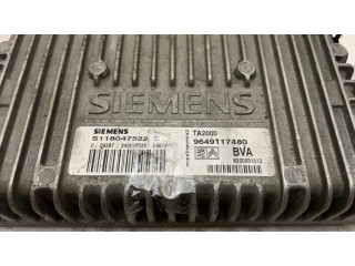 Блок управления коробкой передач 9649117480, S118047522B Citroen C5