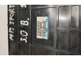 Блок управления двигателя MR578649, E6T32594 Mitsubishi Pajero Sport I