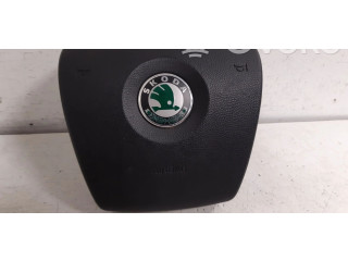 Подушка безопасности водителя 5J0880201D, 5J0880201   Skoda Fabia Mk2 (5J)