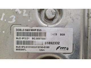 Блок управления кондиционера воздуха / климата/ печки (в салоне) 51892332, MJD8F2D1   Fiat Doblo