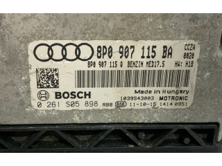 Блок управления двигателем Блок управления 8P0907115BA, 0261S05898   Audi A3 8Y