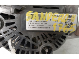 Генератор 231005300R, 2724121B Dacia Sandero