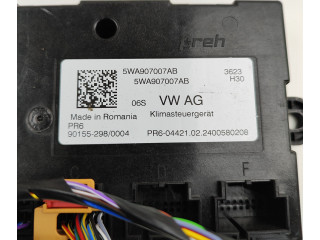 Блок управления климат-контролем 5WA907007AB Audi A3 8Y
