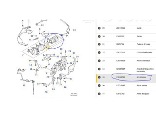 Turbodmychadlo Турбина 7898710001, C2D48748 Jaguar XF X250 306DT(AJTDV6)