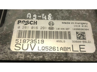 Блок управления двигателя 51873519, 0281016291   Suzuki SX4