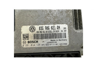 Блок управления двигателя 03G906021RN, 03G906021AB   Volkswagen Cross Touran I