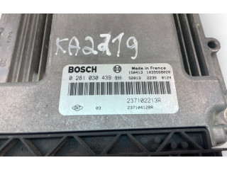 Блок управления двигателем Блок управления 237102213R, 0281030439   Dacia Logan II