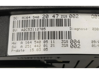 Панель приборов A1645402047, A1645402047   Mercedes-Benz ML W164       