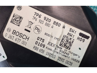 Přístrojová deska Volkswagen Touareg II 2010 7P6920880A, 0263677001