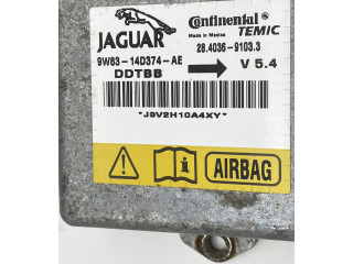 Блок подушек безопасности 9W8314D374AE Jaguar XK - XKR