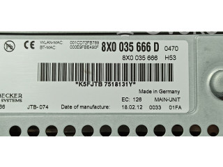 Блок управления HiFi audio 8X0035666D, 8X0035666DX A1