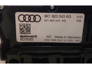 Блок управления климат-контролем    Audi A5 8T 8F