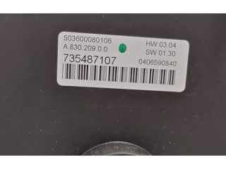 Блок управления кондиционера воздуха / климата/ печки (в салоне) 735487107, 735487107 Lancia Delta