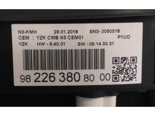 Спидометр (приборный щиток) 9822638080 Opel Grandland X B16DTH