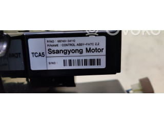 Блок управления климат-контролем 6874034110 SsangYong Korando