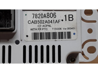 Блок управления климат-контролем 7820A806 Mitsubishi ASX