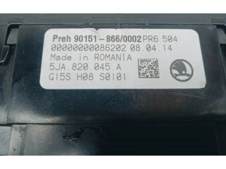 Блок управления климат-контролем 5JA820045A, 5JA820045A Skoda Rapid (NH)