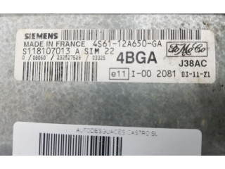 Блок управления двигателем Блок управления 4S6112A650GA   Ford Fusion