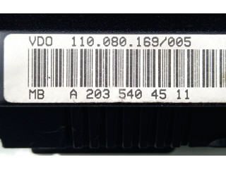 Přístrojová deska  Mercedes-Benz C W203 2002 A2035402448, A2035404511  