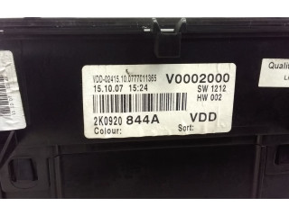 Панель приборов 2K0920844A, V0002000   Volkswagen Caddy       