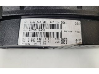 Панель приборов A1645404247, A1645401311   Mercedes-Benz ML W164       