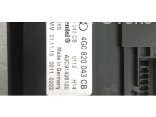 Блок управления климат-контролем 4G0820043CB   Audi A6 S6 C7 4G