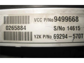 Панель приборов 9499668, 69294570t   Volvo S60       
