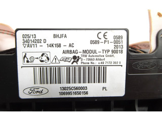 Боковая подушка безопасности 34014202D, 0589P10051 Ford B-MAX