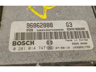 Блок управления двигателя 96862888, 0281014747 Chevrolet Epica
