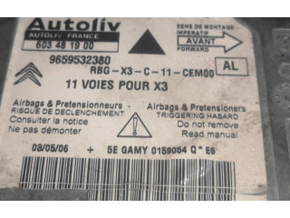 Блок подушек безопасности SLV9659532380 Citroen Berlingo
