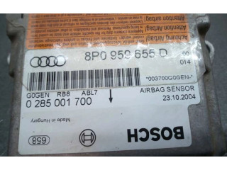 Блок подушек безопасности 8P0959655D, 0285001700 Audi A3 S3 8P