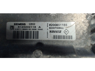 Блок управления двигателя 8200851165, 8200700600   Renault Twingo II