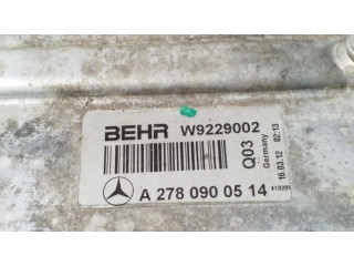 Интеркулер  A2780900514   Mercedes-Benz S W221 4.7