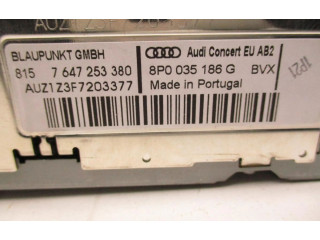 Радио/ проигрыватель CD/DVD / навигация 8P0035186G Audi A3 S3 A3 Sportback 8P