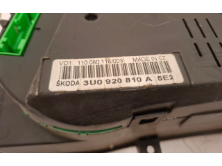 Панель приборов 3U0920810A, 3U0920810 Skoda Superb B5 (3U)