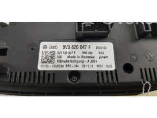 Блок управления климат-контролем 8V0820047FXHA, 8V0820047F   Audi Q2 