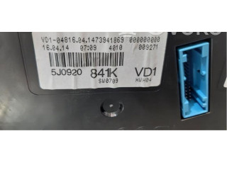 Панель приборов 5J0920841K Skoda Fabia Mk2 (5J)